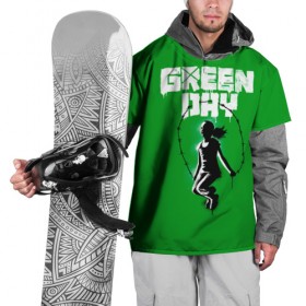 Накидка на куртку 3D с принтом Green Day в Белгороде, 100% полиэстер |  | american idiot | green day | грин дей | грин дэй