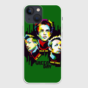 Чехол для iPhone 13 mini с принтом Green Day в Белгороде,  |  | american idiot | green day | грин дей | грин дэй