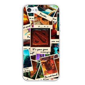 Чехол для iPhone 5/5S матовый с принтом Photograph в Белгороде, Силикон | Область печати: задняя сторона чехла, без боковых панелей | dota 2 | дота 2