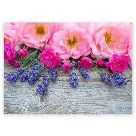 Поздравительная открытка с принтом Весенний аромат в Белгороде, 100% бумага | плотность бумаги 280 г/м2, матовая, на обратной стороне линовка и место для марки
 | желтый | красный | любовь | новинки | подарок | розы | сердце | текстура | тюльпаны | цветы