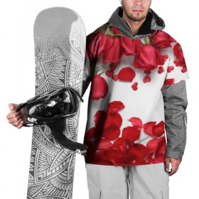 Накидка на куртку 3D с принтом Сильные чуства в Белгороде, 100% полиэстер |  | желтый | красный | любовь | новинки | подарок | розы | сердце | текстура | тюльпаны | цветы
