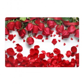 Магнитный плакат 3Х2 с принтом Сильные чуства в Белгороде, Полимерный материал с магнитным слоем | 6 деталей размером 9*9 см | желтый | красный | любовь | новинки | подарок | розы | сердце | текстура | тюльпаны | цветы