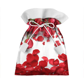 Подарочный 3D мешок с принтом Сильные чуства в Белгороде, 100% полиэстер | Размер: 29*39 см | желтый | красный | любовь | новинки | подарок | розы | сердце | текстура | тюльпаны | цветы