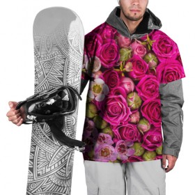 Накидка на куртку 3D с принтом Пылания страсти в Белгороде, 100% полиэстер |  | желтый | красный | любовь | новинки | подарок | розы | сердце | текстура | тюльпаны | цветы