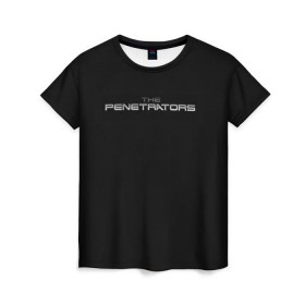 Женская футболка 3D с принтом The penetrators в Белгороде, 100% полиэфир ( синтетическое хлопкоподобное полотно) | прямой крой, круглый вырез горловины, длина до линии бедер | penetrators | the penetrators | пенетраторы