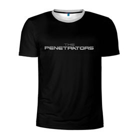 Мужская футболка 3D спортивная с принтом The penetrators в Белгороде, 100% полиэстер с улучшенными характеристиками | приталенный силуэт, круглая горловина, широкие плечи, сужается к линии бедра | penetrators | the penetrators | пенетраторы