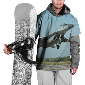 Накидка на куртку 3D с принтом На взлете в Белгороде, 100% полиэстер |  | самолет