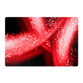 Магнитный плакат 3Х2 с принтом Звёздный шлейф в Белгороде, Полимерный материал с магнитным слоем | 6 деталей размером 9*9 см | абстракция | блеск | гламур | звёздочка | звёзды | красный | огни
