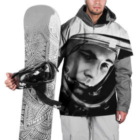 Накидка на куртку 3D с принтом Юрий Гагарин в Белгороде, 100% полиэстер |  | первый космонавт