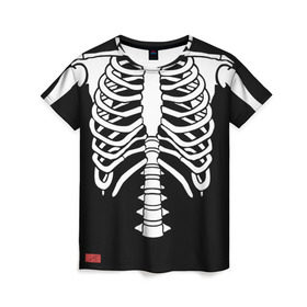 Женская футболка 3D с принтом Skeleton clique в Белгороде, 100% полиэфир ( синтетическое хлопкоподобное полотно) | прямой крой, круглый вырез горловины, длина до линии бедер | blurryface | bones | heavy dirty soul | heavydirtysoul | skeleton | skeleton clique | top | twenty one pilots