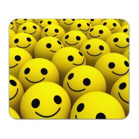 Коврик прямоугольный с принтом Счастливые смайлики в Белгороде, натуральный каучук | размер 230 х 185 мм; запечатка лицевой стороны | no problems | smile | без проблем | весёлый | довольный | оптимизм | позитив | позитивный | радость | смайлики | смех | счастливый | счастье | улыбаться | улыбка | хорошее настроение