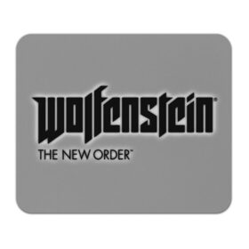 Коврик прямоугольный с принтом Wolfenstein в Белгороде, натуральный каучук | размер 230 х 185 мм; запечатка лицевой стороны | 