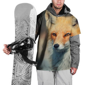 Накидка на куртку 3D с принтом Лисица в Белгороде, 100% полиэстер |  | fox | животное | зверь | красивая | лес | лис | лиса | лисенок | лисица | лисичка | мех | патрикеевна | песец | плутовка | прикольная | природа | рыжая | рыжий цвет | сказка | хвост | хитрая | хищник