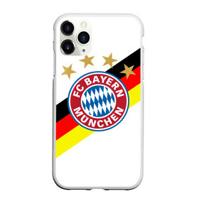 Чехол для iPhone 11 Pro Max матовый с принтом ФК Бавария в Белгороде, Силикон |  | bayern | bayern munchen | fc | football | munchen | бавария | германия | футбол | футбольные | футбольный клуб