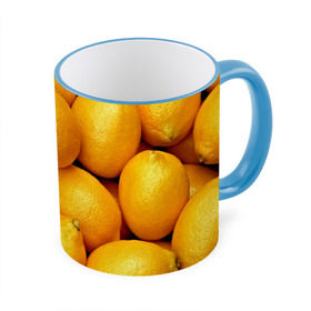 Кружка 3D с принтом Лимончики в Белгороде, керамика | ёмкость 330 мл | Тематика изображения на принте: 3d | витамин | еда | желтый | лето | лимон | много | пища | прикольные | сочные | фрукты | цитрус | яркие