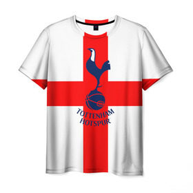 Мужская футболка 3D с принтом Tottenham в Белгороде, 100% полиэфир | прямой крой, круглый вырез горловины, длина до линии бедер | 3d | english | fc | football | new | tottenham | tottenham hotspur | англия | британия | логотип | лондон | новые | популярные | прикольные | тоттенхэм | тоттенхэм хотспур | фк | флаг | футбол | футбольный клуб