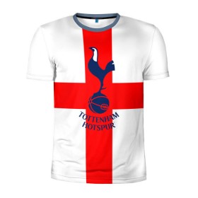 Мужская футболка 3D спортивная с принтом Tottenham в Белгороде, 100% полиэстер с улучшенными характеристиками | приталенный силуэт, круглая горловина, широкие плечи, сужается к линии бедра | 3d | english | fc | football | new | tottenham | tottenham hotspur | англия | британия | логотип | лондон | новые | популярные | прикольные | тоттенхэм | тоттенхэм хотспур | фк | флаг | футбол | футбольный клуб