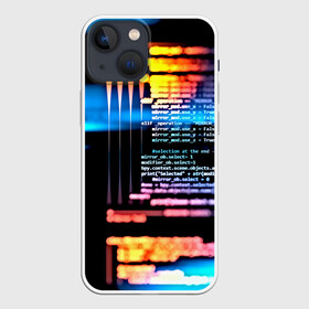 Чехол для iPhone 13 mini с принтом Programming в Белгороде,  |  | Тематика изображения на принте: 3d | codding | coding | computer | programing | админам | информатика | программа | программистам | программный код