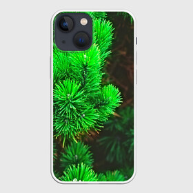Чехол для iPhone 13 mini с принтом Зелёная ель в Белгороде,  |  | 3d | ёлка | ель | зелёный | лес | новый год | праздник | природа | текстура | фон