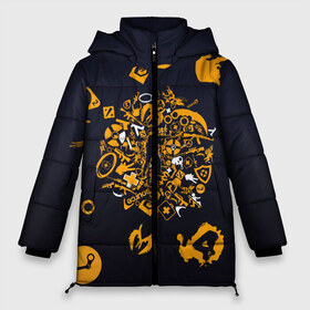 Женская зимняя куртка 3D с принтом csgo - Valve mix 3D в Белгороде, верх — 100% полиэстер; подкладка — 100% полиэстер; утеплитель — 100% полиэстер | длина ниже бедра, силуэт Оверсайз. Есть воротник-стойка, отстегивающийся капюшон и ветрозащитная планка. 

Боковые карманы с листочкой на кнопках и внутренний карман на молнии | 0x00000123 | csgo | dota | gaben | half life | hl | left4dead | team fortress | valve | ксго