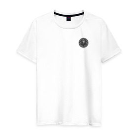 Мужская футболка хлопок с принтом ФБР в Белгороде, 100% хлопок | прямой крой, круглый вырез горловины, длина до линии бедер, слегка спущенное плечо. | агент | фбр