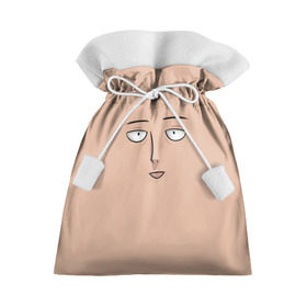 Подарочный 3D мешок с принтом One punch man в Белгороде, 100% полиэстер | Размер: 29*39 см | Тематика изображения на принте: anime | one punch man | saitama