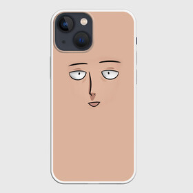 Чехол для iPhone 13 mini с принтом Сайтама лицо в Белгороде,  |  | anime | one punch man | saitama