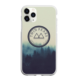 Чехол для iPhone 11 Pro матовый с принтом Twin Peaks в Белгороде, Силикон |  | twin peaks твин пикс | годнота | девид линч | лес | лора палмер | сова | туман
