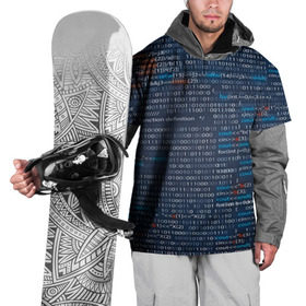 Накидка на куртку 3D с принтом Информатика в Белгороде, 100% полиэстер |  | Тематика изображения на принте: computer code | technology | код | компьютеры