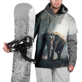 Накидка на куртку 3D с принтом Слон в лесу в Белгороде, 100% полиэстер |  | Тематика изображения на принте: африка | африканский | бивни | большой | гигант джунгли | зоопарк | индийский | индия | лесной великан | мамонт | огромный | саванна | сафари | серый | слон | слоненок | слониха | стадо | уши | хобот