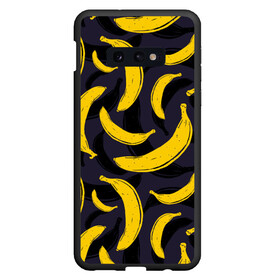Чехол для Samsung S10E с принтом Бананы в Белгороде, Силикон | Область печати: задняя сторона чехла, без боковых панелей | bananas | food. vegan | fruit | yellow | бананы | веган | еда | желтый | фрукты