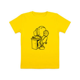 Детская футболка хлопок с принтом Codefest`17_5 в Белгороде, 100% хлопок | круглый вырез горловины, полуприлегающий силуэт, длина до линии бедер | Тематика изображения на принте: 