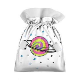 Подарочный 3D мешок с принтом Планета в Белгороде, 100% полиэстер | Размер: 29*39 см | звезда | звезды | космос | планета | планеты | ракета | ракеты