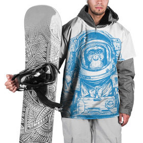Накидка на куртку 3D с принтом Космомакака в Белгороде, 100% полиэстер |  | день космонавтики | звезда | звезды | космонавт | космонавты | космос | планета | планеты | ракета | ракеты