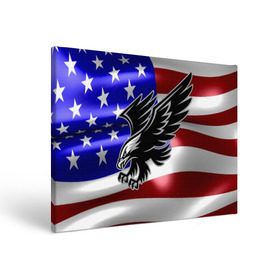 Холст прямоугольный с принтом Флаг США с орлом в Белгороде, 100% ПВХ |  | usa | америка | белоголовый | герб | государство | доллар | дядя сэм | звездно полосатый флаг | лысый | нато | оон | орел | птица | свобода | символ | соединённые штаты америки | страна | сша | штат