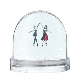 Снежный шар с принтом Ballerinas TWP в Белгороде, Пластик | Изображение внутри шара печатается на глянцевой фотобумаге с двух сторон | 21 pilots | twenty one pilots