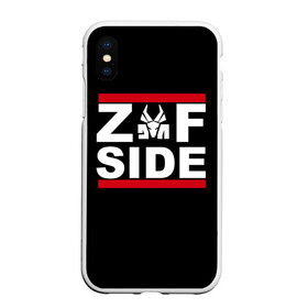 Чехол для iPhone XS Max матовый с принтом Z Side в Белгороде, Силикон | Область печати: задняя сторона чехла, без боковых панелей | die antwoord | ninja | yolandi