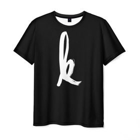 Мужская футболка 3D с принтом ki в Белгороде, 100% полиэфир | прямой крой, круглый вырез горловины, длина до линии бедер | Тематика изображения на принте: kiiara | linkin park | киара | линкин парк