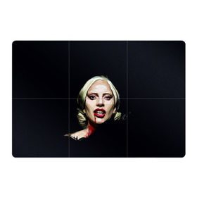 Магнитный плакат 3Х2 с принтом Леди Гага в Белгороде, Полимерный материал с магнитным слоем | 6 деталей размером 9*9 см | lady gaga | леди гага