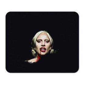 Коврик прямоугольный с принтом Леди Гага в Белгороде, натуральный каучук | размер 230 х 185 мм; запечатка лицевой стороны | lady gaga | леди гага