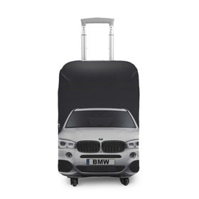 Чехол для чемодана 3D с принтом BMW X5 в Белгороде, 86% полиэфир, 14% спандекс | двустороннее нанесение принта, прорези для ручек и колес | bmw | x3 x4 x5 x6 x7 x8 | авто | автомобиль | блатная | бмв | бумер | бэха | иномарка | концерн | красивая | крутая | марка немецкая | машина | пацанский таз | прикольная | тачила | тачка
