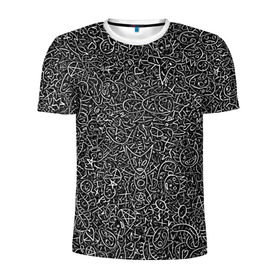 Мужская футболка 3D спортивная с принтом Die Antwoord. Рисунки в Белгороде, 100% полиэстер с улучшенными характеристиками | приталенный силуэт, круглая горловина, широкие плечи, сужается к линии бедра | dia | ninja | rap | rave | yolandi | zef | африка | графити | чаппи | юар