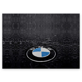 Поздравительная открытка с принтом BMW в Белгороде, 100% бумага | плотность бумаги 280 г/м2, матовая, на обратной стороне линовка и место для марки
 | bmw | x3 x4 x5 x6 x7 x8 | авто | автомобиль | блатная | бмв | бумер | бэха | иномарка | концерн | красивая | крутая | марка немецкая | машина | пацанский таз | прикольная | тачила | тачка