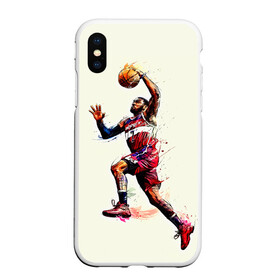 Чехол для iPhone XS Max матовый с принтом John Wall в Белгороде, Силикон | Область печати: задняя сторона чехла, без боковых панелей | Тематика изображения на принте: john wall | nba | sport | washington | wizards | арт | баскетбол | баскетболист | джон уолл | игрок | картинка | краски | прикольные | рисунок | спорт | цветные | яркие