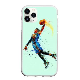 Чехол для iPhone 11 Pro матовый с принтом Russell Westbrook в Белгороде, Силикон |  | Тематика изображения на принте: basketball | nba | oklahoma city | russell westbrook | thunder | арт | баскетбол | картинка | краски | оклахома сити | прикольные | рассел уэстбрук | рисунок | спорт | тандер | цветные | яркие