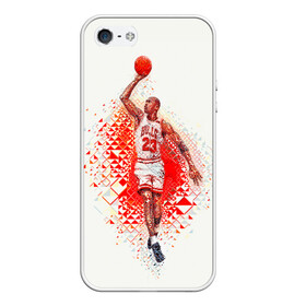 Чехол для iPhone 5/5S матовый с принтом Michael Jordan в Белгороде, Силикон | Область печати: задняя сторона чехла, без боковых панелей | bulls | chicago | chicago bulls | michael jordan | nba | sport | арт | баскетбол | другие | знаменитость | игра | легенда | майкл джордан | прикольные | спорт | цветные | чикаго буллз | яркие