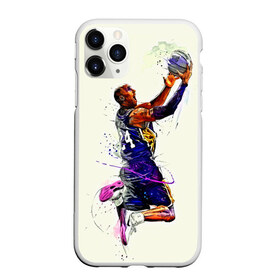 Чехол для iPhone 11 Pro матовый с принтом Kobe Bryant в Белгороде, Силикон |  | basketball | kobe bryant | lakers | los angeles | nba | арт | баскетбол | другие | картинка | кобе брайант | коби брайант | краски | лейкерс | лос анджелес | нба | прикольные | рисунок | спорт | цветные | яркие