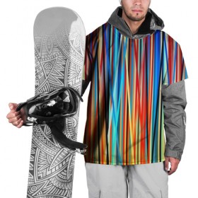 Накидка на куртку 3D с принтом Colored stripes в Белгороде, 100% полиэстер |  | 3d | colored stripes | абстракция | другие | картинка | краски | линии | отблеск | полосы | прикольные | радуга | свет | цветные | яркие