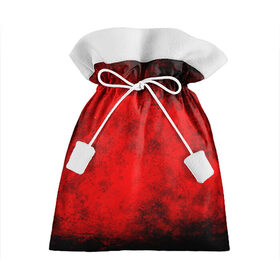 Подарочный 3D мешок с принтом Grunge red в Белгороде, 100% полиэстер | Размер: 29*39 см | watercolor | абстракция красок | акварель | брызги красок | живопись | краска | потертость красок