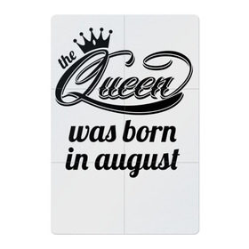 Магнитный плакат 2Х3 с принтом Королева рождена в августе в Белгороде, Полимерный материал с магнитным слоем | 6 деталей размером 9*9 см | девушке | день рождения | дочери | дочке | жене | королева | любимой | подарок | подруге | праздник | рождение | себе | сестре